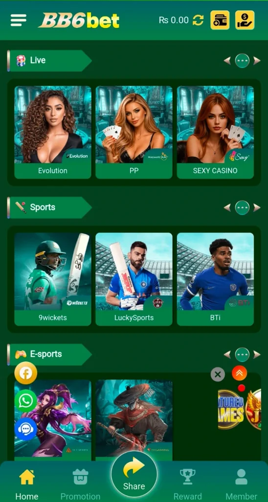 bb6bet game